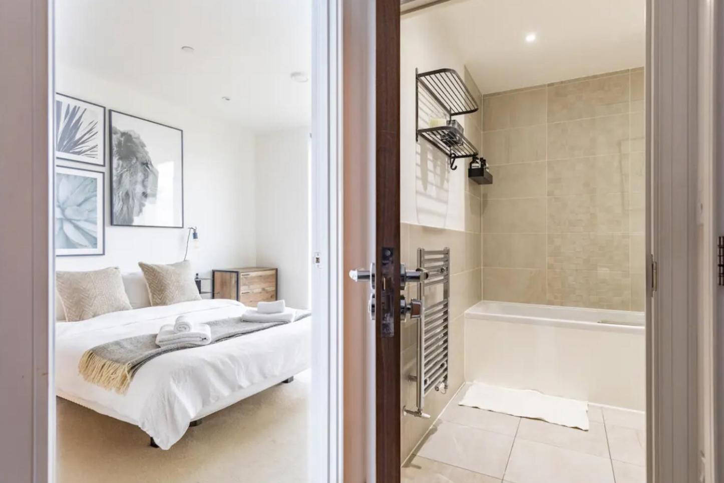 Modern 1 Bed L City Views L Work Space London Exterior photo